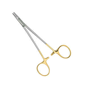 Portaagujas Crile Wood Perma Sharp para Zurdos, 15 cm, Instrumento Quirúrgico Dental, Kit de Herramientas de Sutura de Acero Inoxidable - Product Image 3