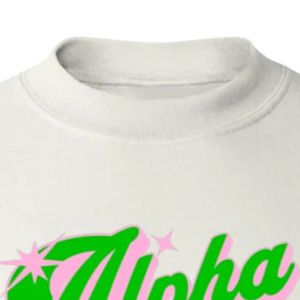 Sweat-shirt col rond Off-White à manches longues avec imprimé graphique, poignets et ourlets côtelés, vêtement décontracté et confortable pour tous les jours - Product Image 5