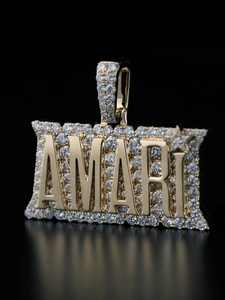 Pendentif personnalisé Bereal en moissanite glacée, argent 925, VVS, style hip-hop pour homme, certifié IGI, bijoux fins fabriqués en Inde - Product Image 2