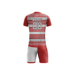 Uniformes de Fútbol de Poliéster de Secado Rápido OEM, Conjuntos de Camisetas de Fútbol con Logotipo Personalizado, Uniforme de Fútbol para Adultos y Niños - Product Image 2