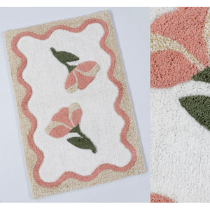 Tapis de bain modernes écologiques faits à la main, jacquard brodé, lavables, pour la maison et l'hôtel, tuftés, élégants, décoration de salle de bain - Product Image 5