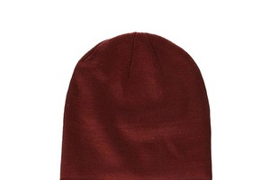 Plain Rib Knit <b>Beanie</b> Hat Cuffed Winter <b>Skull</b> Cap Soft Acrylic Warm Stretch Headwear Casual Unisex Cold Weather Hat - Product Image 4