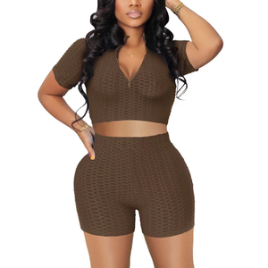 Custom LOGO 2 Pcs Suit Sports Clothes <b>Women's</b> Athletics Fitness Yoga Wear Workout Clothing Yoga Sets for <b>Woman</b> Gym - Product Image 1