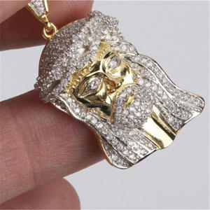 Christian Faith Pendant With Iced Out Moissanite Diamonds For Men And Women - Product Image 1