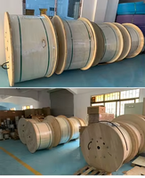 Cable de Fibra Óptica Autoportante Totalmente Dieléctrico ADSS G652D con Cubierta de PE para Líneas Aéreas de Transmisión de Energía y Telecomunicaciones