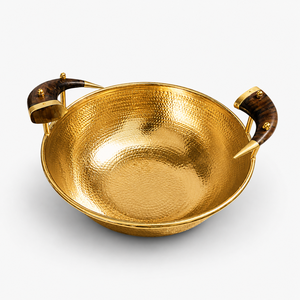 Gold Finished Handmade <b>Chocolate</b> Bowl with Ball Accent Customizable <b>Chocolate</b> Bowls Supplies Custom Sizes Color Available Here - Product Image 6