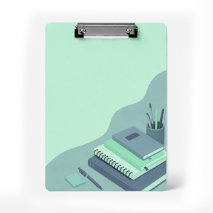 Portapapeles A4 de PVC Personalizado OEM ODM con Clip Metálico de Perfil Bajo, Tablero de Escritura de Plástico para Menús de Restaurantes, Impresión UV - Product Image 3