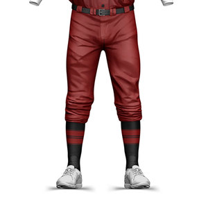 Baseball Uniform Attire for League Teams Featuring Breathable Construction Ergonomic Fit Smooth Finish Extended Play Short - Product Image 4