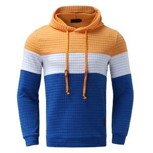 Custom Sports Wear <b>Men's</b> Hooded Winter <b>Pullover</b> Tracksuit-100% Cotton Windproof Breathable Eco-Friendly Solid Design - Product Image 6