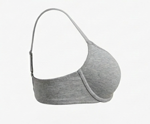 Soutien-gorge gris à armatures pour femme, bonnet complet, sans couture, bretelles réglables, dos en Y, fermeture à trois agrafes, lavable en machine, usage quotidien - Product Image 3