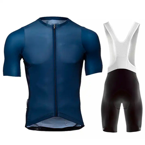 New Arrival Reversible <b>Cycling</b> Jersey Set Unisex 100% Polyester Quick Dry Breathable Plus Size Bicycle Uniform OEM - Product Image 4