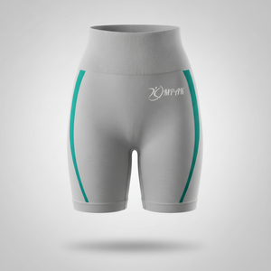 Shorts Deportivos de Cintura Alta para Mujer, Transpirables, de Secado Rápido, Ecológicos, para Yoga, Gimnasio, Fitness, con Efecto Levanta Glúteos, Nailon/Algodón - Product Image 1