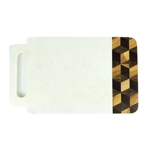 Planche à découper élégante chaude résine et meilleure utilisation d'autocollant en émail dans la planche à fromage planche à découper personnalisée Homeware Hotel Restaurants Utilisation - Product Image 1