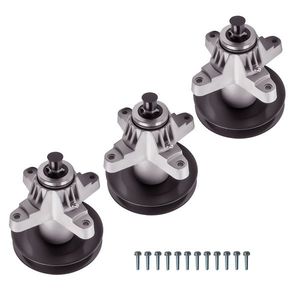 Set di 3 Assi per Piattaforma di Taglio Cub Cadet da 50 Pollici, Codici 918 04125, 918 04125B, 918 04125C, in Metallo e Plastica - Product Image 3