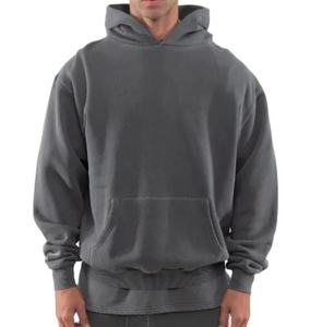 Pull-over rétro pour homme de qualité supérieure, 500 g/m², 100 % coton, surdimensionné, hiver, sweat-shirt personnalisé pour homme - Product Image 1