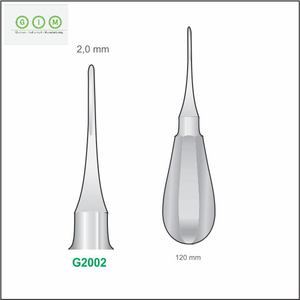 Kit d'élévateurs dentaires GOLD pour extraction de dents, instruments chirurgicaux, outils de laboratoire dentaire manuels, équipement de chirurgie buccale - Product Image 1