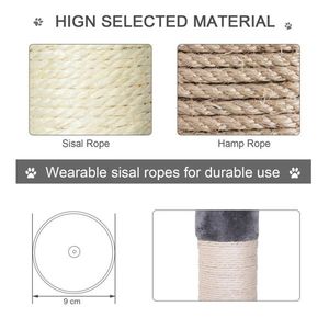 Arbre à chat et griffoir haut de gamme : Meuble durable et confortable pour le plaisir des félins - Product Image 5