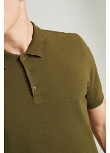 Mens Eco-Friendly <b>Vintage</b> for <b>Shirt</b> Short Sleeve Polyester/Cotton Casual Golf T-<b>Shirt</b> Breathable Button Front Solid Color - Product Image 4