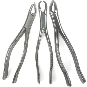 Pinzas de Extracción Dental de Acero Inoxidable Alemán para Molares Inferiores 23, Instrumento Quirúrgico Profesional - Product Image 1
