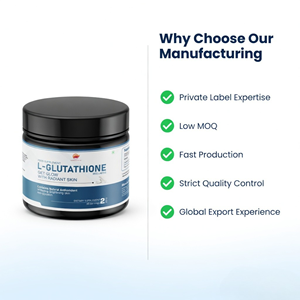 Cápsulas de L-Glutatión Natural Personalizadas, Suplemento de Belleza con Café Negro para Adultos, Pérdida de Peso, Adelgazamiento, Metabolismo, 60 Cápsulas - Product Image 3