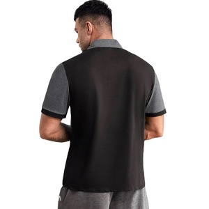 Camiseta Polo de Manga Corta para Hombre, 100% Algodón, Transpirable, Diseño Sólido Informal, Tallas Grandes, Logotipo Bordado - Product Image 2