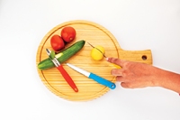 Couteau à éplucher régulier en acier inoxydable, lot de 1000 pièces, couteaux de cuisine tranchants, couteaux à éplucher les fruits et légumes, ergonomiques et confortables, utilisables des deux mains
