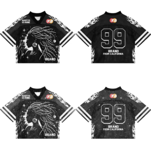 Camiseta Deportiva de Malla Personalizada de Fútbol Americano, Uniforme de Equipo Transpirable con Número Impreso, Ropa de Entrenamiento Unisex - Product Image 3