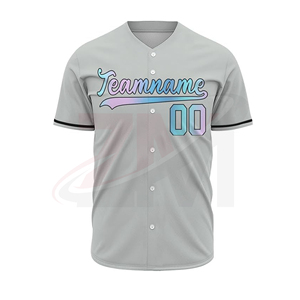 Camiseta de Béisbol Personalizada OEM, Uniforme Deportivo Transpirable con Botones para Equipos y Entrenamiento, Camiseta de Béisbol Premium para Hombre - Product Image 3