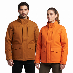 Hunting Wear Softshell Jacket <b>Men</b> Waterproof Softshell Hunting Jacket Casual Thick Solid Color Hunting Jacket With Pockets - Product Image 5