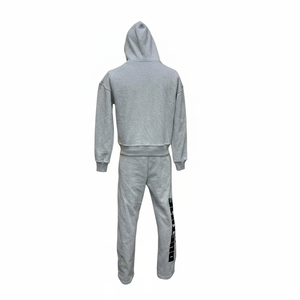 Survêtement personnalisé de style unique avec logo brodé pour homme, nouveau design, prix bas, disponible en plusieurs couleurs, 100% coton molletonné - Product Image 2