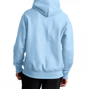 Sudadera con Capucha Lisa Personalizada para Hombre, de Forro Polar Grueso, Oversize, Casual, de Ajuste Holgado, Estilo Urbano, para Invierno - Product Image 3