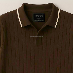 Men's <b>Cable</b> <b>Knit</b> <b>Sweater</b> Casual Long Sleeve Mock Neck Pullover Jumper Slim Fit Winter Warm Breathable Wool/Acrylic - Product Image 3
