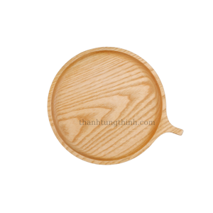 Bandeja de Madera Natural en Forma de Luna, Multiforma, Ecológica, Antibacteriana, Apta para Lavavajillas, Segura para Alimentos, Hecha en Vietnam - Product Image 3