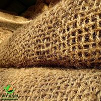 Tapis en fibre de coco naturelle pour la protection des rives, la croissance de la végétation en pente et la décoration de jardin – Rouleaux directement de l'usine