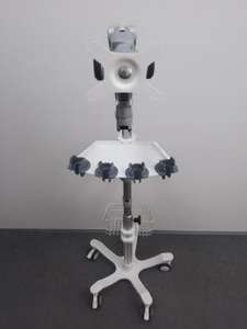 รถเข็นเคลื่อนที่สำหรับระบบกล้องเอนโดสโคปแบบใช้แล้วทิ้งสามารถเคลื่อนย้ายและจัดเก็บได้ง่าย - Product Image 6