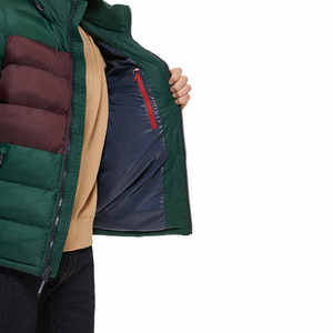 Veste matelassée pour homme de haute qualité OEM, chaude pour l'hiver, grande taille, fermeture éclair intégrale, doudoune à bulles, logo personnalisé, fabricant - Product Image 6