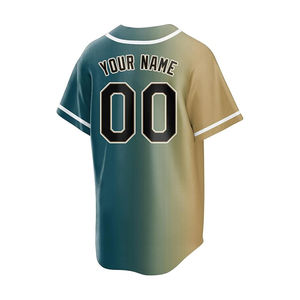 Maillot de baseball tendance à séchage rapide 2026, coupe ample, imprimé, haute qualité, style streetwear, cousu, confortable, service OEM - Product Image 2