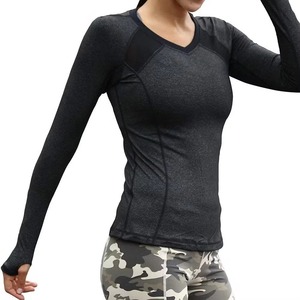 Camiseta de Natación para Mujer, Protección UV, Secado Rápido, Manga Larga, Compresión, OEM, Directo de Fábrica - Product Image 2