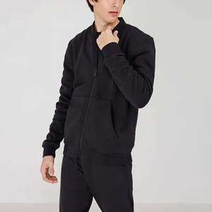 Dernières tendances : vestes bomber pour hommes, best-sellers, couleur unie, polyester et nylon, pour adultes. - Product Image 1