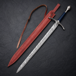 Couteau écologique de qualité supérieure, épée de Damas artisanale, épée de Damas professionnelle, acier forgé à la main, OEM ODM - Product Image 2