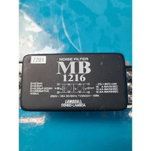 ตัวกรองสัญญาณรบกวน TDK MB 1216 EMI ใช้เป็นชิ้นส่วนอุปกรณ์เซมิคอนดักเตอร์รุ่นเก่า - Product Image 1