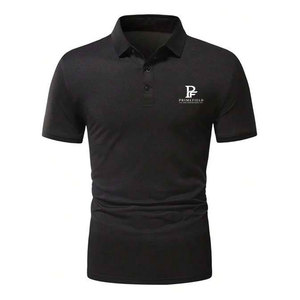 Chemises décontractées pour hommes de qualité supérieure, en tricot uni, coupe ajustée, tissu respirant, en vente en ligne - Product Image 1