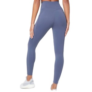 2026 High-Waist <b>Butt</b> <b>Lift</b> Yoga <b>Leggings</b> Women Gym Sports Slimming Breathable Quick-Dry Spandex/Nylon Elastic Waist Customizable - Product Image 4