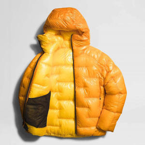 <b>Hooded</b> <b>Puffer</b> <b>Jacket</b> <b>Men</b> Winter Filled Standard Casual Solid Color Breathable Zipper Closure Loose Fit Windproof 220g Polyester - Product Image 5