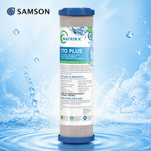 Filtre à eau à adsorption chimique haute efficacité pour point d'utilisation, faible chute de pression, longue durée de vie, débit constant - Product Image 1