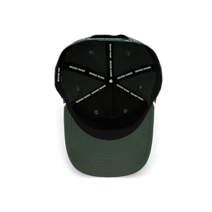 5-Panel Performance Golf Hat With Custom Logo Breathable Rope Baseball <b>Cap</b> Lightweight Fabric Plastic Back Closure Factory Price - Product Image 4