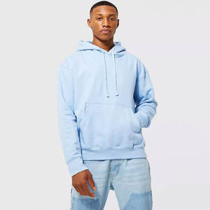 Sudadera con Capucha Extra Grande de Estilo Lujoso con Bolsillo Tipo Canguro, Sudadera Personalizada de Algodón Grueso de 400 GSM, Ropa Urbana con Capucha - Product Image 2