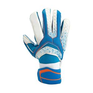 WARPRO INDUSTRY Blue Football Goalkeeper Gloves Full Finger Non Slip Breathable Adjustable Wrist <b>Strap</b> PU Material Powerful - Product Image 5