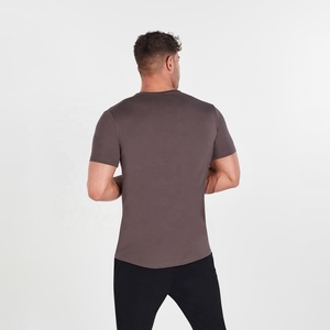 Camisetas de Algodón 100% para Hombre al por Mayor, Diseño Personalizado, Estilo Casual, Antiencogimiento, Dobladillo Curvo, Transpirables - Product Image 2