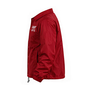 เสื้อแจ็คเก็ตบอมเบอร์กันน้ำกันลมสำหรับฤดูหนาวแบบลำลองสำหรับทุกเพศ ขายส่ง รับผลิตตามแบบ OEM ปักโลโก้ด้านหน้าสำหรับผู้ชาย - Product Image 4